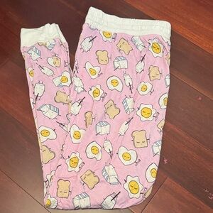 Little Sleepies Pink Cartoon Print Pajama Pants
